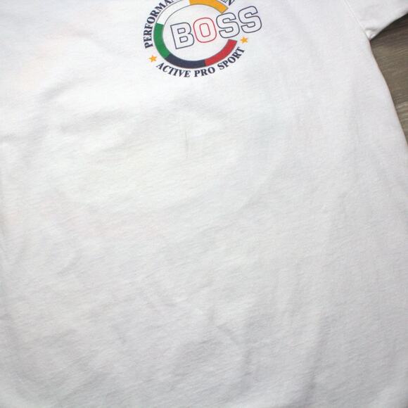 Vintage BOSS Active Pro Sport Men's T-Shirt Size XL Made In USA - Picture 6 of 6